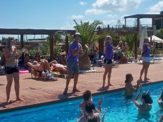Aphrodite Beach Club Hotel Gouves Exterior foto