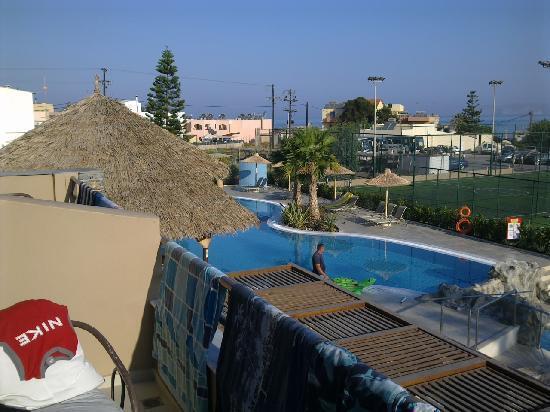 Aphrodite Beach Club Hotel Gouves Exterior foto